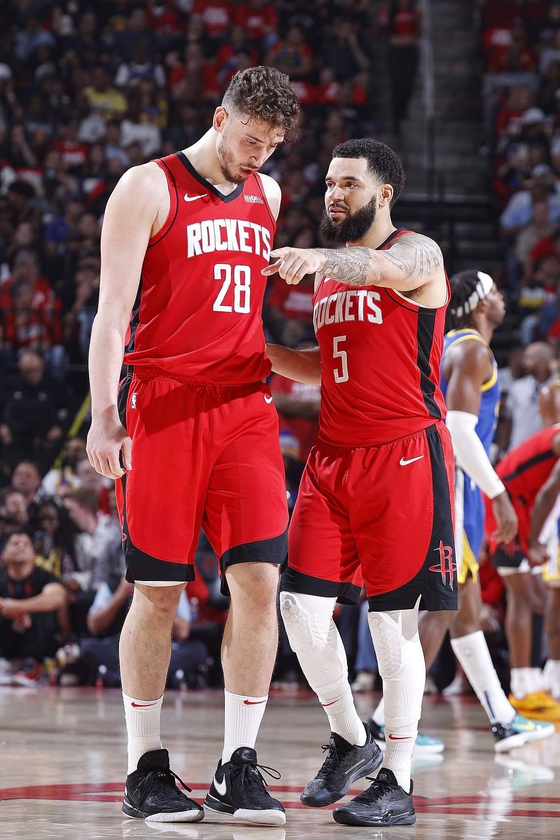 与上赛季区别？申京：我会说更多是范弗里特 虽然我们拥有杜兰特